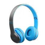 BOPUD Over the Ear Bluetooth Headset P47 Thumping sound Wireless Sport Running Headphone Bluetooth, Wired Headset with Calling Function+ Fm / Aux Line TF Card