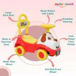 myhoodwink 2 In 1 Baby Rider for Kids Ride on Puppy Design Push Car, Puppy Toy Ride-On, Kids Toys, Toddler Baby Toy Suitable for Kids Boys & Girls Age 1 to 6 Years