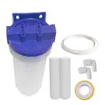 PURELY 10 Inch Plastic Semi Transparent Pre Filter Bowl + 2 Pcs. 10