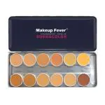 Makeup Fever SupraColor Foundation Palette 12 Color Foundation (Multicolor, 40 g)