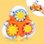 KIWI KOOL_The New Rotating Magic Bean Rocket Fidget Spinner Cube, the perfect way to relieve stress and keep your hands occupied.
