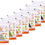 Dry Fruit Hub - Cake decoration 700 g Pack Of 7 Sprinkles, Colour Sprinkles, Tutti Frutti, Choco Chips