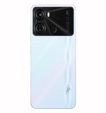 COVERBLACK Rubber Back Cover for ITEL P662L / Itel P40 (6.6 Inch) - Transparent