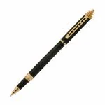 GOLD LEAF Jinhao 16 Temple of Heaven, Extra fine Nib Fountain Pen (Gloss Black)