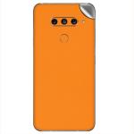 GADGETSWRAP Premium Material Skin Vinyl Decal Sticker Compatible With LG V40 Thinq - Night Glow Orange