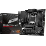 MSI PRO B650M-A WiFi ProSeries Motherboard (AMD AM5, mATX, DDR5, PCIe 4.0, M.2, SATA 6Gb/s, USB 3.2 Gen 2, HDMI/DP, Wi-Fi 6E, AMD Ryzen 7000 Series Desktop Processors)