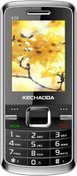 Kechaoda K28, Dual Sim, Black, Feature Phone