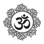 Rangoli New Modern Art & Trendy Wall Stickers for Home Decoration, Living Room, Bedroom-1418