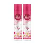 Airvel Room freshener Spray Combo Pack of 2 - with Mesmerizing Fragrance for Rose For Refreshing Atmosphere||Helps to remove bad Odour||Easy & Convenient to Use Anywhere Indoor (Majestic Rose,125g Each )
