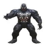 THE RED BABY Superhero Action Figure Character Toy Set for Kids Moveable Parts Superhero Theme Home Decor Birthday Gift Pack of 1 (Black ,Silver)