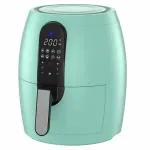 Solara Mint Green Plastic Digital Air Fryer with 8 Pre Set Modes 3.2L, Large