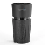 Reffair AX30 [MAX] Air Purifier for Car & Home | 2nd Gen - Type-C Cable | Negative Ions Function | H13 True HEPA Filter | Aromatherapy (Black)