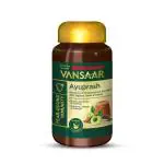 Vansaar Ayuprash 500 Gm (From The House Of Baidyanath) Promotes Year Round Immunity Chyawanprash Enriched With Jaggery, Seeds & Raisins