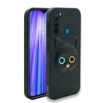 Lejaao Realme Narzo 10 Black Faux Leather, Silicone Mobile Back Cover