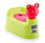 MOLTRES - POPPINS Baby Potty Training Toilet Seat with Removable Tray, Lid For Boy And Girl Kids (Age 6 Mths to 3 Year) Potty Seat/Potty Box (Green)