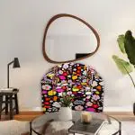 DREAM CARE Marigold Sofa Cover Set Polyester Spandex Sofa Cover | Printed Big Elasticity Cover for Couch & Recliner | Flexible Stretch Sofa Slipcover for SinDCe Seater (90-145cm) - Design 04