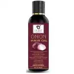 ENJAVE 100% Ayurvedic & Cold-Pressed Onion Hair Oil for Stronger & Shinier Hair, Enhanced Hair Growth & Hair Fall Control with Black Seed - 100ml Pack Of 1