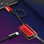 ASTOUND USB Type C to 3.5mm Female Audio Headphone Adapter Converter Charger USB-C Audio Cable for Mobile Phone