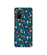 Casotec Aquarium Texture Design 3D Printed Hard Back Case Cover for Vivo V23e 4G / Vivo V23e 5G