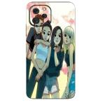 TOPPINGS printed Matte Finish Vinyl mobile back skin (This is Not Back CASE/COVER) for Huawei nova Y61 Design B03 -MT