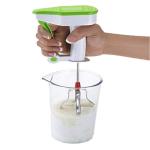 Shiroya Brothers Manual Hand Press Blender- Powerless Hand Blender Press and Relax Handle for Performance with SS Blade Hand Blender/Beater/Mixer for Coffee, Cream, Egg,Milkshake, Lassi etc