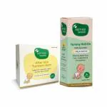 Mother Sparsh Tummy Roll On for Baby, Colic Relief and Digestion, 100% Ayurvedic, Hing & Saunf, 40ml + After Bite Turmeric Balm for Rashes and Mosquito Bites, 100% Ayurvedic-25grm