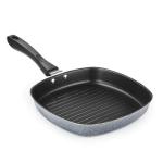 RBGIIT Non Stick Sequare Shape Grill Design Pan Snadwich Burger Sancks Maker Pan GC-126