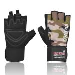 USI Universal Contra Fitness & Workout Powerlifting Gloves 733CBR Medium Brown
