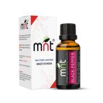 MNT Black Pepper Essential Oil Natural and Therapeutic Grade Oil For Hair, Skin, Massage and Aromatherapy 15 ml
