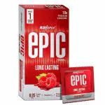 Manforce Epic Pleasure Long Lasting Premium Condoms for Men 10 Counts x Pack of 1