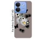 Mitzvah Multicolor Silicon Grip Case Mobile Back Cover for Infinix Smart 7 HD