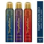 Envy Temptation Angel, Foxy and Sassy Perfume Body Deodorant for Women, Combo Pack (150 ml x 3)