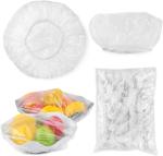Moxware Plastic Adjustable Reusable Food Storage Covers Stretch Wrap For Fruit,Dishes And Plates Pack Of 100