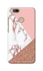Tweakymod Printed Glitter Marble Back Cover for MI A1