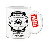 Mug Morning Cancer Mug (White) Cancer Coffee Mug Cancer Zodiac Sign Coffee Mug