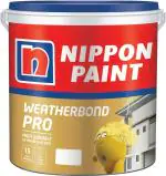 Nippon Paint Weatherbond Pro Exterior White Emulsion Wall Paint (1 L)