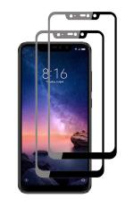 Inclu New Edge To Edge Full Tempered Glass Screen Protector For Huawei Nova 3 (Pack Of 2)