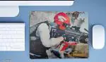 MVTECH Premium Mouse Pad for Laptops and Computers Gaming Mouse Pad 23x20Cm (Random PUBG Mousepad)