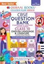 Oswaal CBSE Chapterwise & Topicwise Question Bank Class 10 English Language & Literature Book (For 2022-23 Exam)