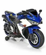 Alstoy Kids Bike R3 Toy With Rechargeable Battery Operated Ride On For Kids To Drive | Electric Bike For Children [3 To 8 Years, Large, Blue]