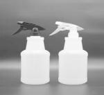 RB SALES Boston Empty Amber/Blue Glass Spray Bottle clear 500ml-05