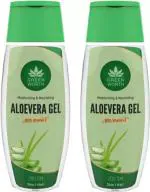Greenworth PURE ALOE VERA GEL : TWIN PACK : 200 + 200 GM (400 g)