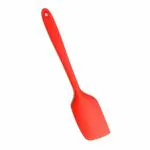SOCXR Silicone Spatula for Cooking, Big Size, Spatula for Cake, Spatula for Non Stick Cookware, Spatula, Silicone spatulas, 11 Inches (Red - 1 Piece)