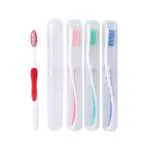 Dr. Flex Ozette Supreme Toothbrush with Special Filaments with Anti-Bacterial Container (Pack of 4)