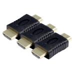 MX HDMI Male Connector 1080p 4k (pack of 3)