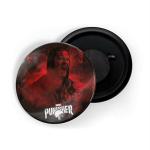 Dhcrafts Black Metal The Punisher D1 Printed Fridge Magnet, 5.8 Cm