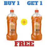 GODUST - Buy 1 Get 1 - Premium Quality Dishwash Liquid Detergent Dish Wash Gel | Orange Dish Cleaning Gel Dishwasher |Orange Fighters Concentrate Dishwash Liquid (750ml)
