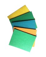 QinPin Dual-Sided Home Cleaning Products: Cellulose Scrub Pad for All-Purpose Kitchen & Bathroom Use, Durable Scrub Pad (Pack of 5)