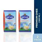 GVFP.RADHERADHE PREMIUM GHEE 500 ML TETRA PACK OK 2 DESI DANEDAR GHEE
