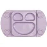 EasyTots Mini Mat Silicone Suction Plate - Lilac